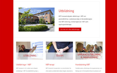 Sjösättning av webbsidan för KBT Svealand