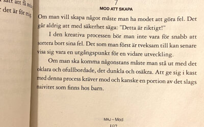 Maj månad handlar om mod