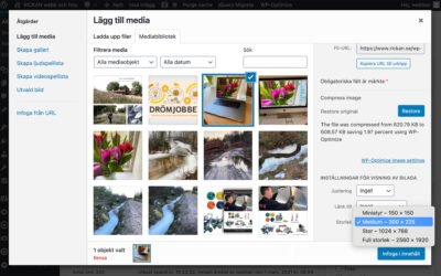 Bättre bilder i WordPress