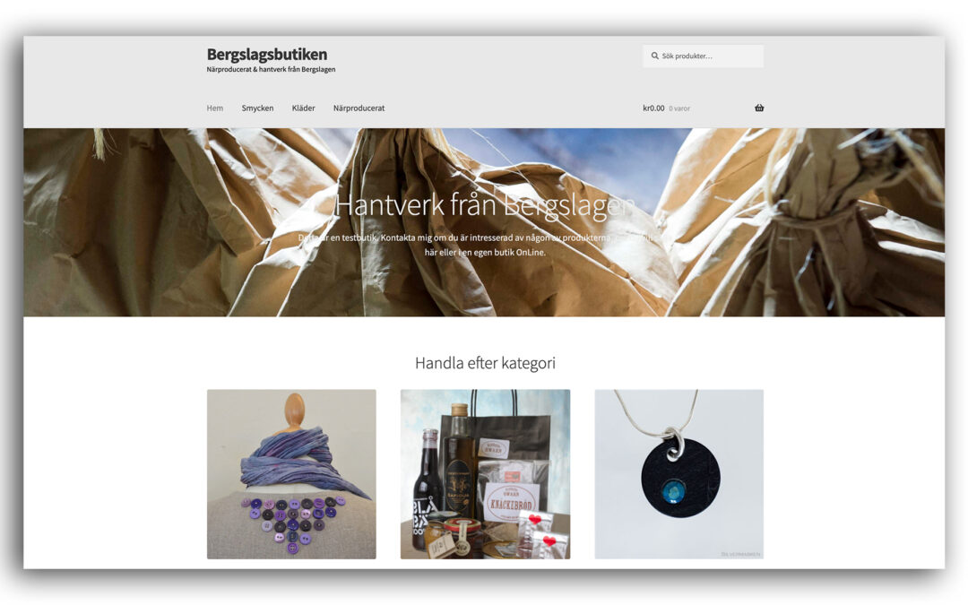 Starta webbshop med WordPress