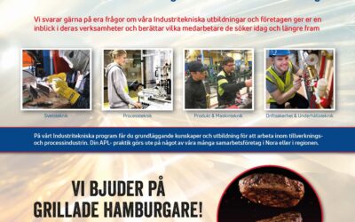 Plugg för jobb inom Noras industri