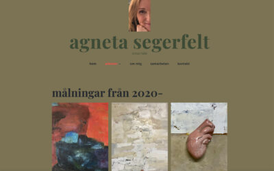 Agneta Segerfelts webbsida