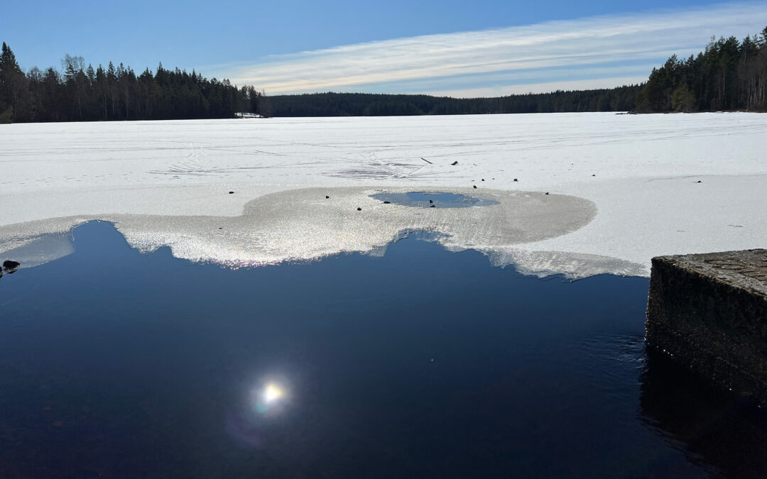 Islossning pågår