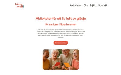 Webbsidan Häng med!